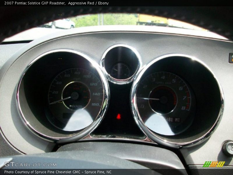 Aggressive Red / Ebony 2007 Pontiac Solstice GXP Roadster