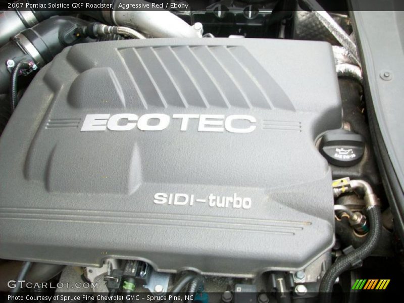  2007 Solstice GXP Roadster Engine - 2.0 Liter Turbocharged DOHC 16-Valve VVT 4 Cylinder