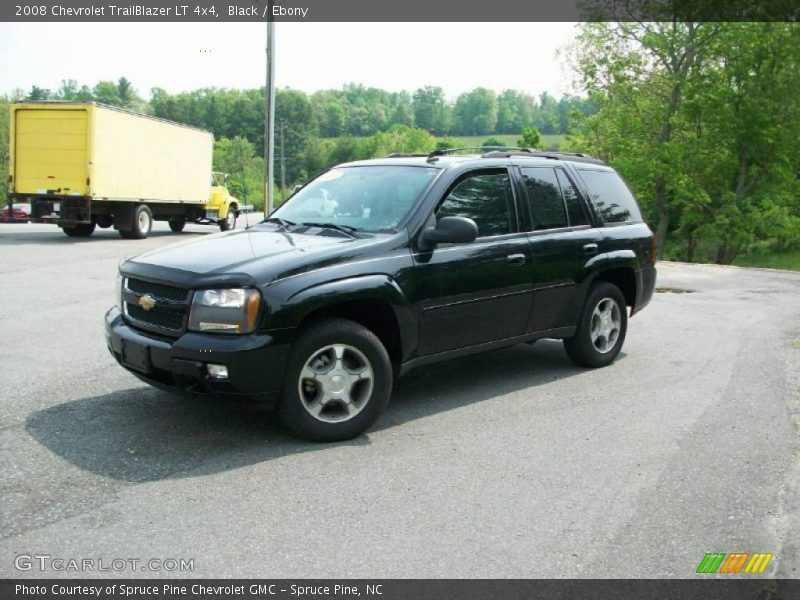 Black / Ebony 2008 Chevrolet TrailBlazer LT 4x4