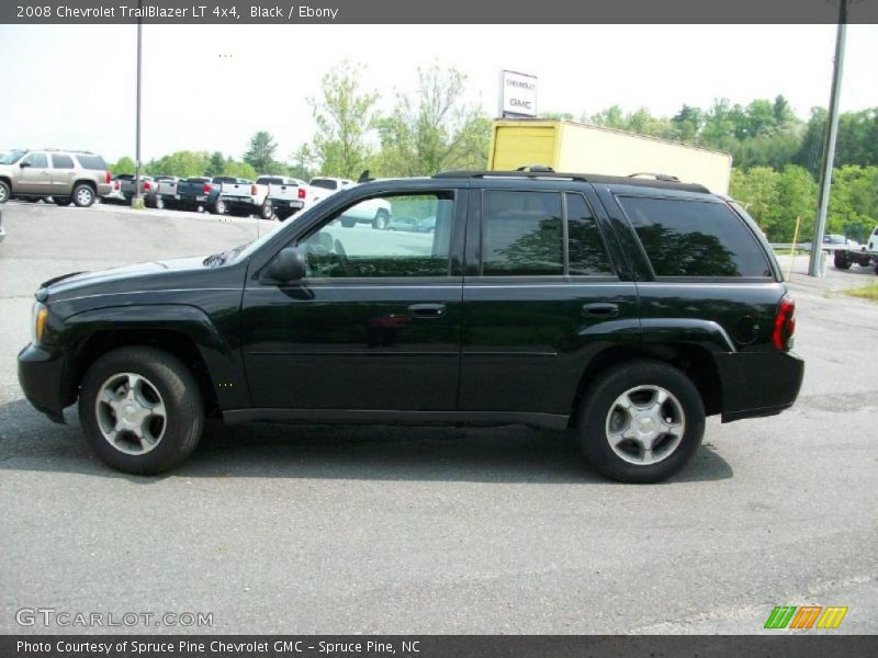 Black / Ebony 2008 Chevrolet TrailBlazer LT 4x4