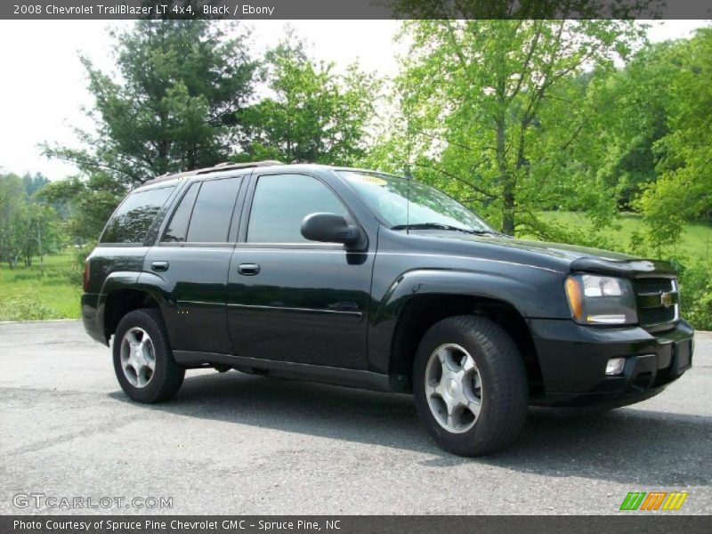 Black / Ebony 2008 Chevrolet TrailBlazer LT 4x4