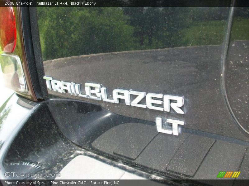 Black / Ebony 2008 Chevrolet TrailBlazer LT 4x4