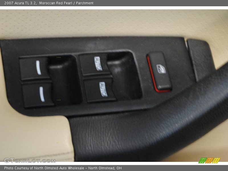 Moroccan Red Pearl / Parchment 2007 Acura TL 3.2