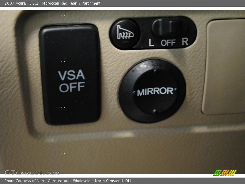 Moroccan Red Pearl / Parchment 2007 Acura TL 3.2