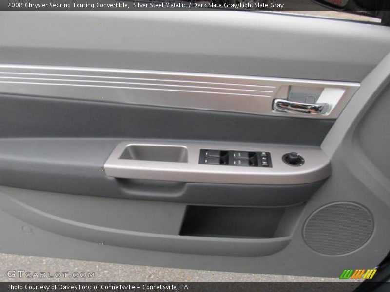 Silver Steel Metallic / Dark Slate Gray/Light Slate Gray 2008 Chrysler Sebring Touring Convertible