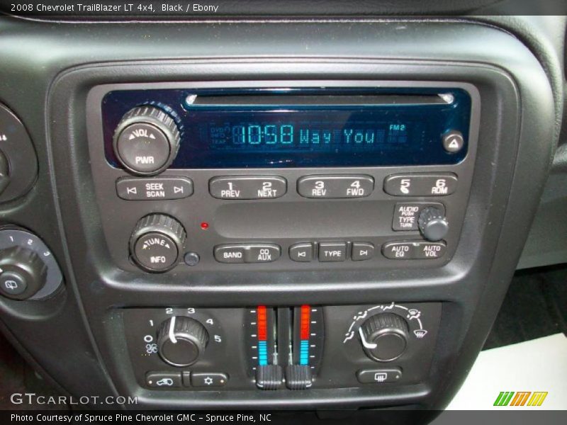Black / Ebony 2008 Chevrolet TrailBlazer LT 4x4