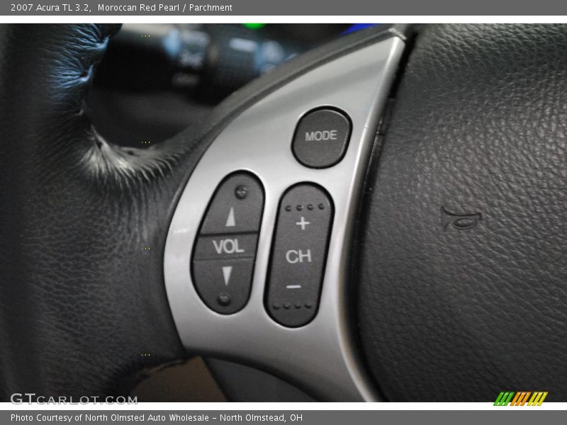 Moroccan Red Pearl / Parchment 2007 Acura TL 3.2