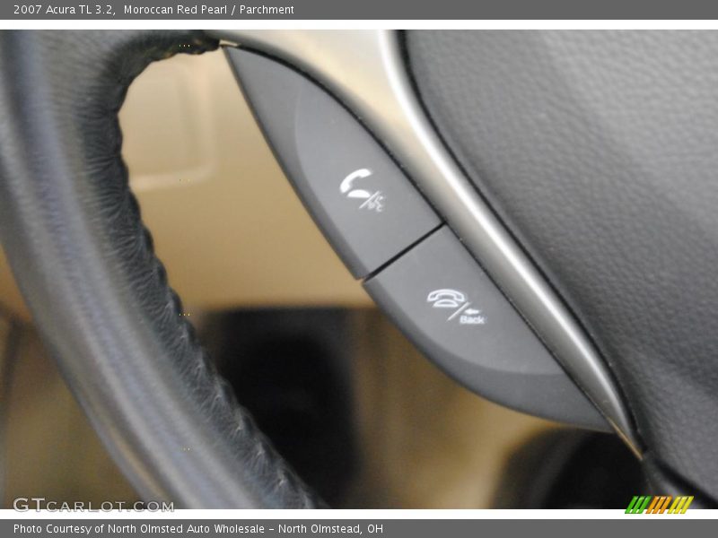 Moroccan Red Pearl / Parchment 2007 Acura TL 3.2