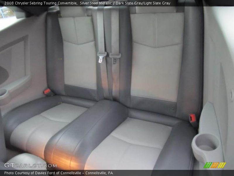 Silver Steel Metallic / Dark Slate Gray/Light Slate Gray 2008 Chrysler Sebring Touring Convertible
