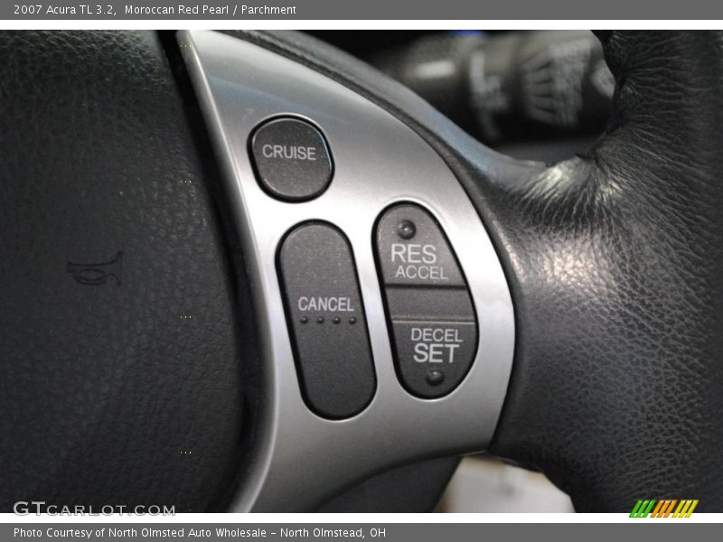 Moroccan Red Pearl / Parchment 2007 Acura TL 3.2