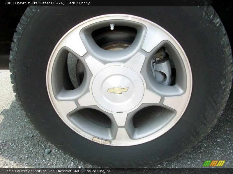 Black / Ebony 2008 Chevrolet TrailBlazer LT 4x4