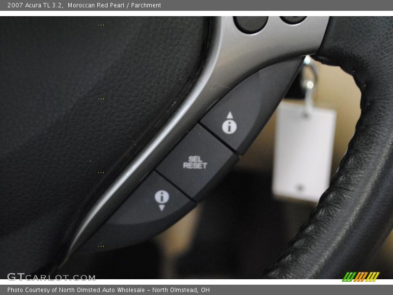 Moroccan Red Pearl / Parchment 2007 Acura TL 3.2