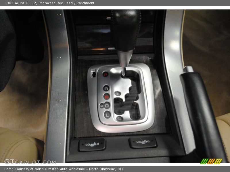 Moroccan Red Pearl / Parchment 2007 Acura TL 3.2