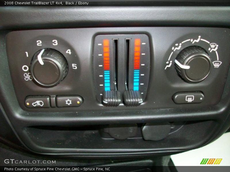 Black / Ebony 2008 Chevrolet TrailBlazer LT 4x4