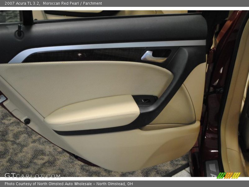 Moroccan Red Pearl / Parchment 2007 Acura TL 3.2