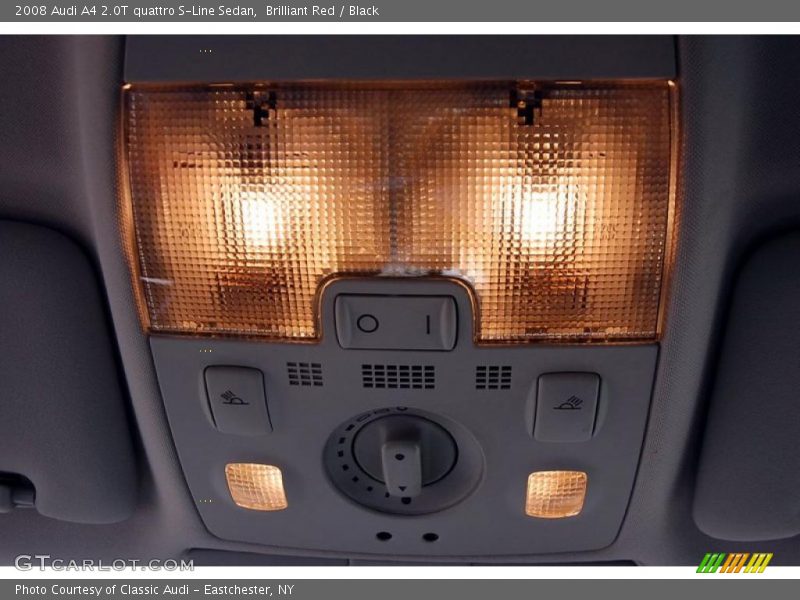 Brilliant Red / Black 2008 Audi A4 2.0T quattro S-Line Sedan