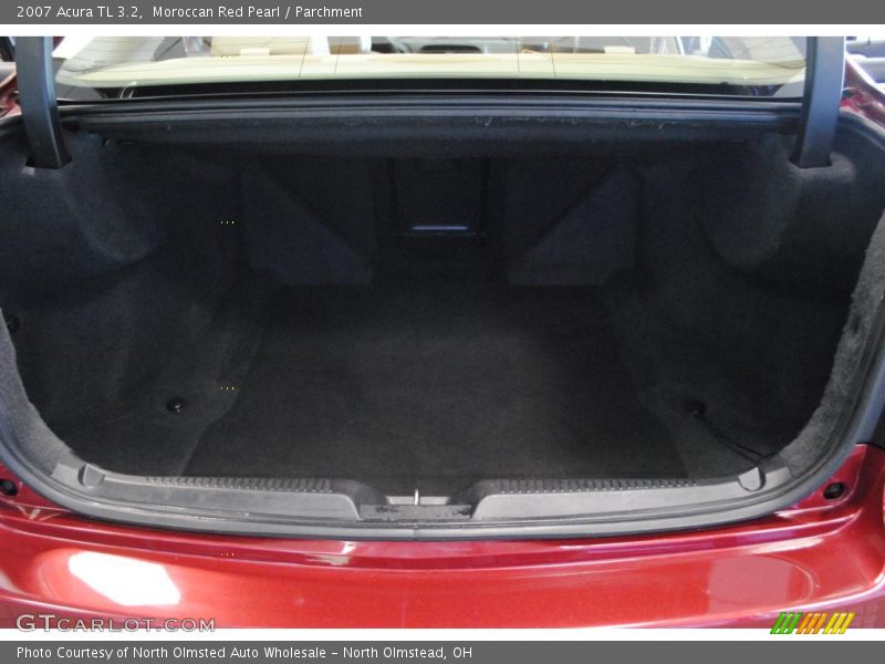 Moroccan Red Pearl / Parchment 2007 Acura TL 3.2