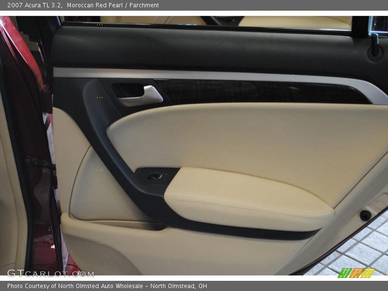 Moroccan Red Pearl / Parchment 2007 Acura TL 3.2