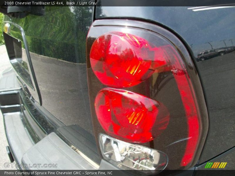 Black / Light Gray 2008 Chevrolet TrailBlazer LS 4x4