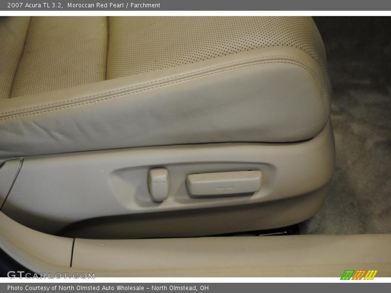 Moroccan Red Pearl / Parchment 2007 Acura TL 3.2