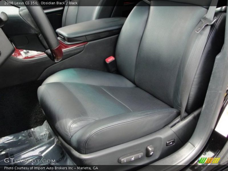 Obsidian Black / Black 2008 Lexus GS 350