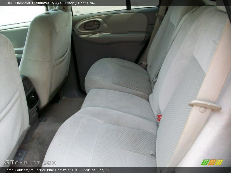 Black / Light Gray 2008 Chevrolet TrailBlazer LS 4x4