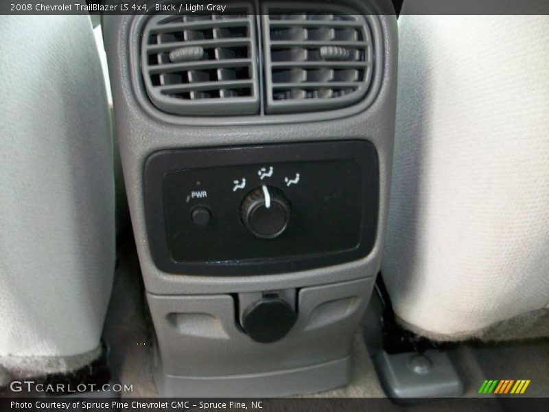 Black / Light Gray 2008 Chevrolet TrailBlazer LS 4x4