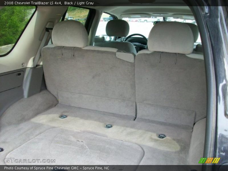 Black / Light Gray 2008 Chevrolet TrailBlazer LS 4x4