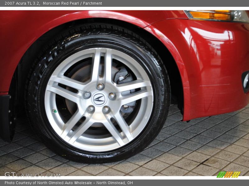 Moroccan Red Pearl / Parchment 2007 Acura TL 3.2