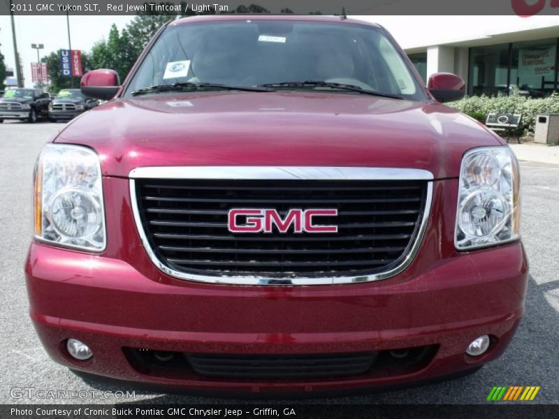 Red Jewel Tintcoat / Light Tan 2011 GMC Yukon SLT