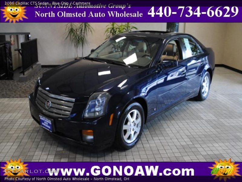 Blue Chip / Cashmere 2006 Cadillac CTS Sedan