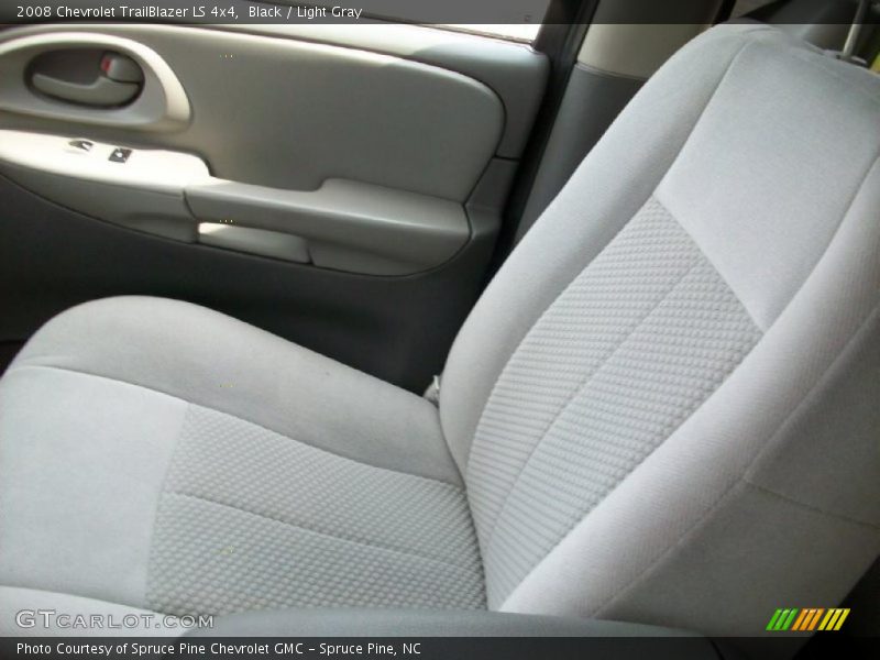 Black / Light Gray 2008 Chevrolet TrailBlazer LS 4x4