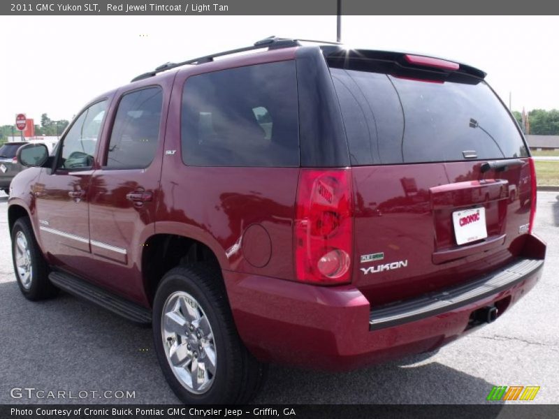 Red Jewel Tintcoat / Light Tan 2011 GMC Yukon SLT
