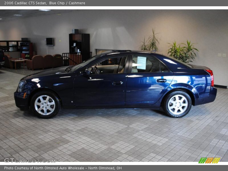 Blue Chip / Cashmere 2006 Cadillac CTS Sedan