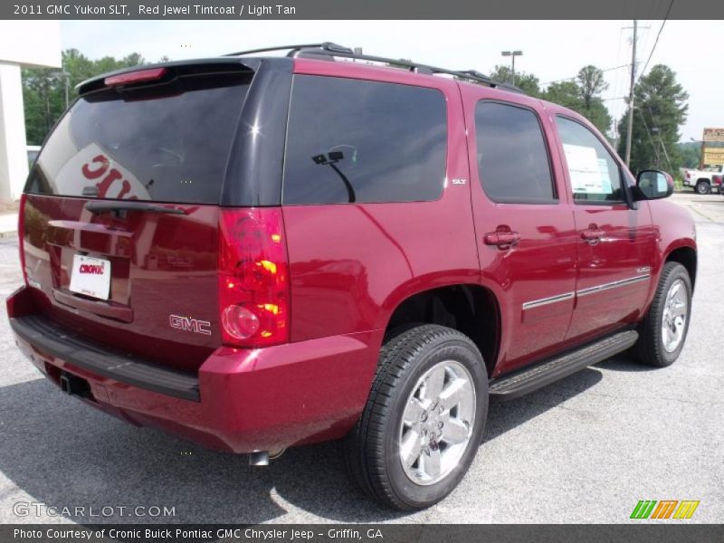 Red Jewel Tintcoat / Light Tan 2011 GMC Yukon SLT