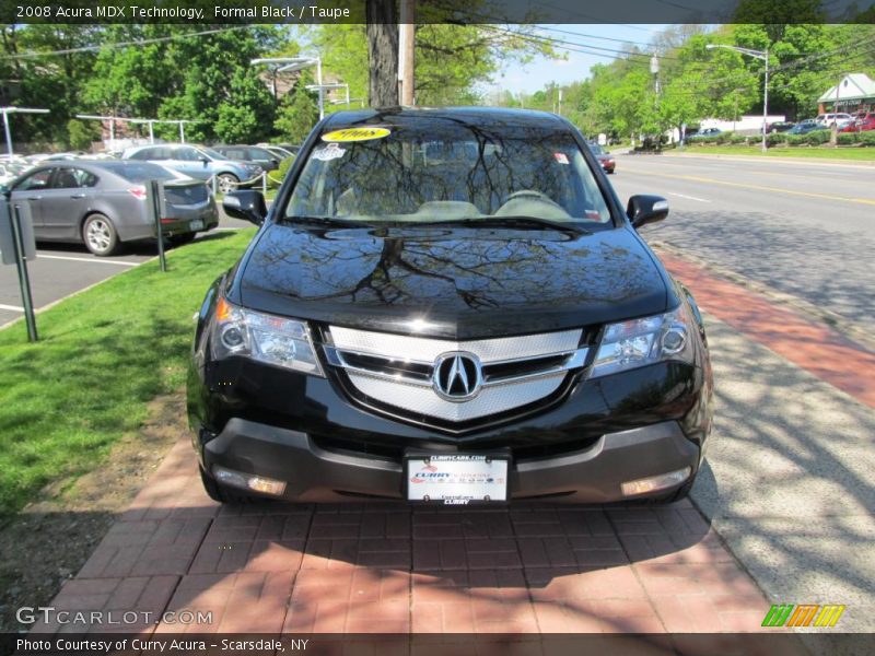 Formal Black / Taupe 2008 Acura MDX Technology