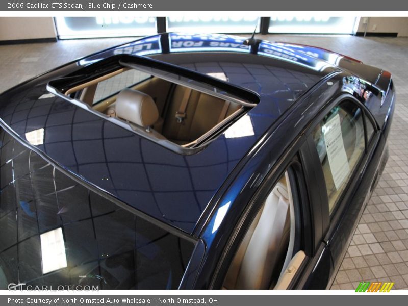 Blue Chip / Cashmere 2006 Cadillac CTS Sedan