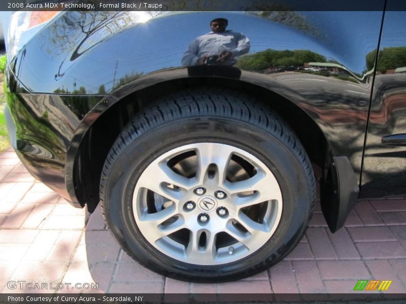 Formal Black / Taupe 2008 Acura MDX Technology