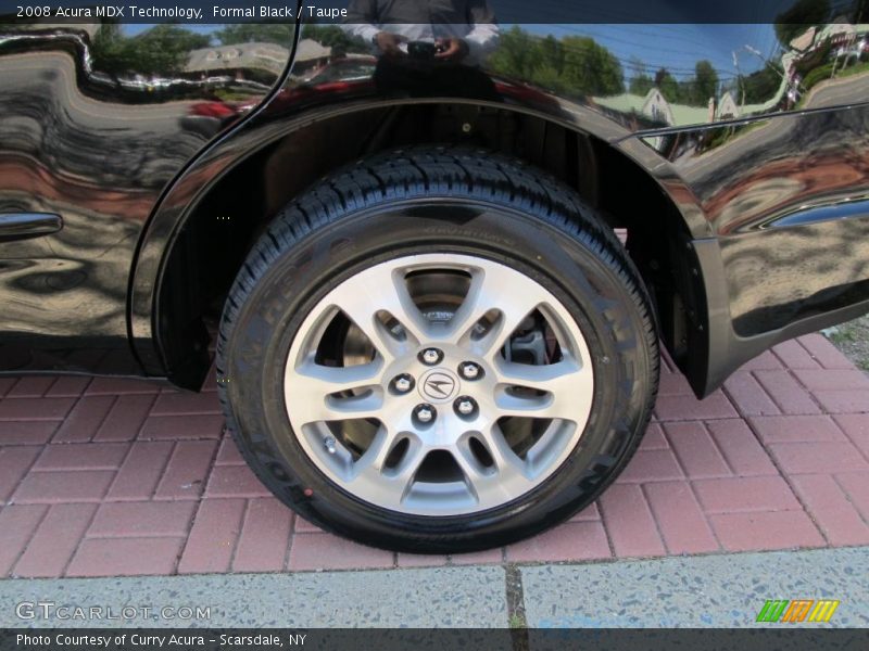 Formal Black / Taupe 2008 Acura MDX Technology