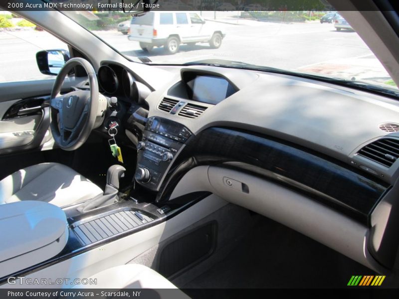 Formal Black / Taupe 2008 Acura MDX Technology