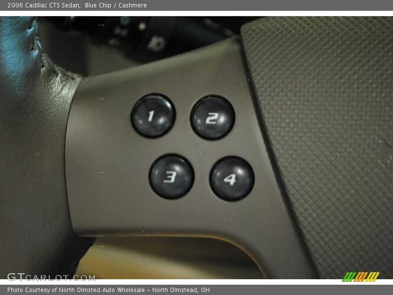 Blue Chip / Cashmere 2006 Cadillac CTS Sedan