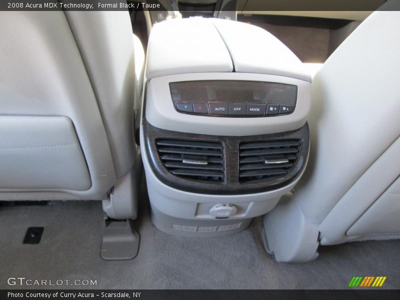 Formal Black / Taupe 2008 Acura MDX Technology