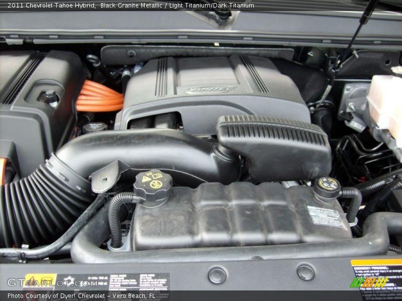  2011 Tahoe Hybrid Engine - 6.0 Liter H OHV 16-Valve Vortec V8 Gasoline/Electric Hybrid