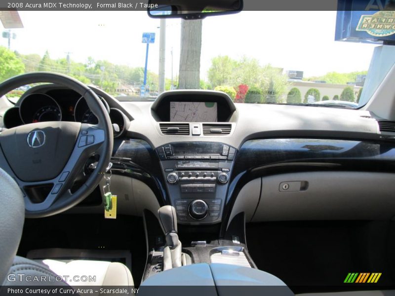 Formal Black / Taupe 2008 Acura MDX Technology