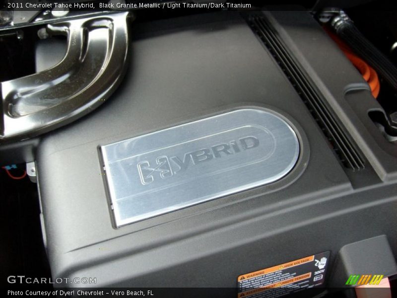  2011 Tahoe Hybrid Engine - 6.0 Liter H OHV 16-Valve Vortec V8 Gasoline/Electric Hybrid