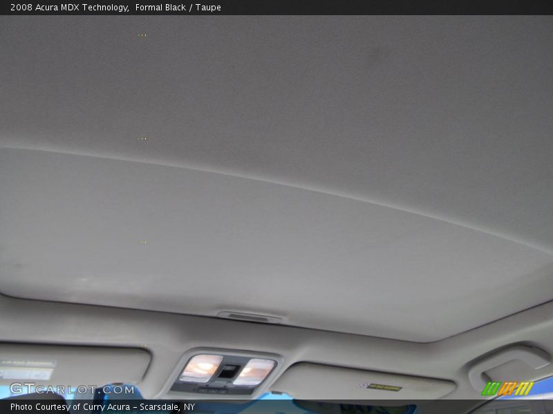 Formal Black / Taupe 2008 Acura MDX Technology