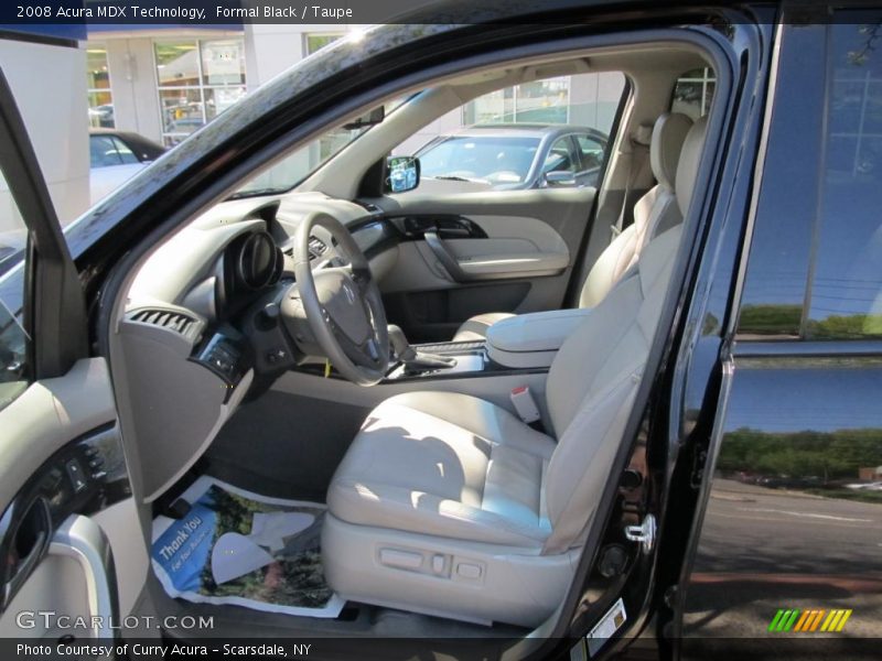 Formal Black / Taupe 2008 Acura MDX Technology
