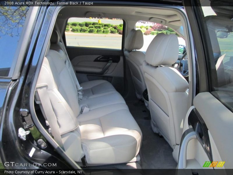 Formal Black / Taupe 2008 Acura MDX Technology
