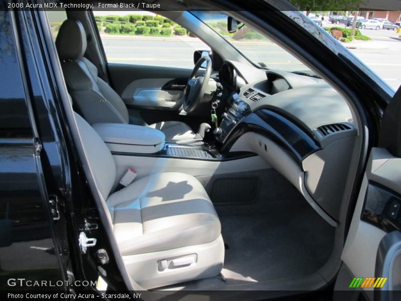 Formal Black / Taupe 2008 Acura MDX Technology