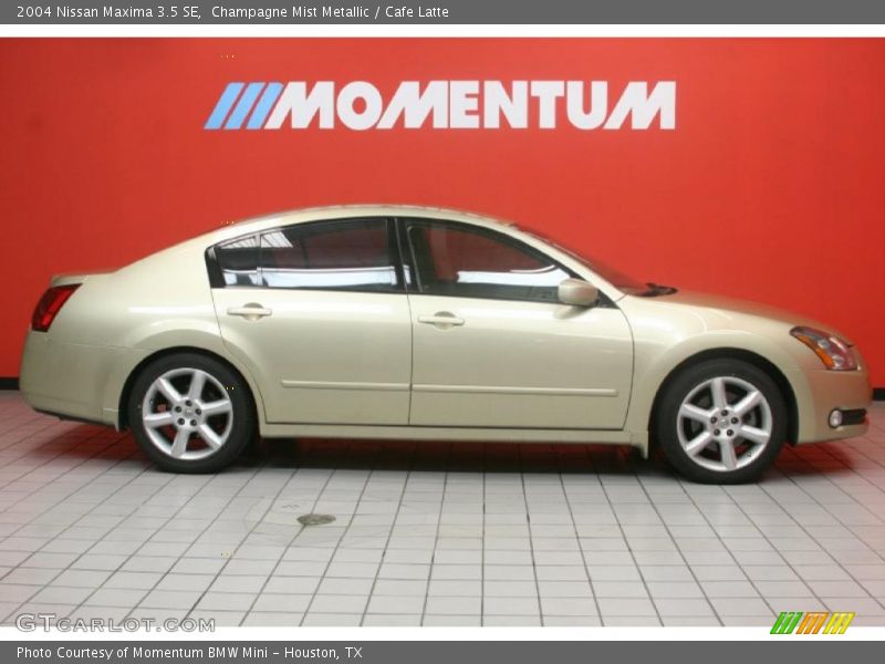 Champagne Mist Metallic / Cafe Latte 2004 Nissan Maxima 3.5 SE